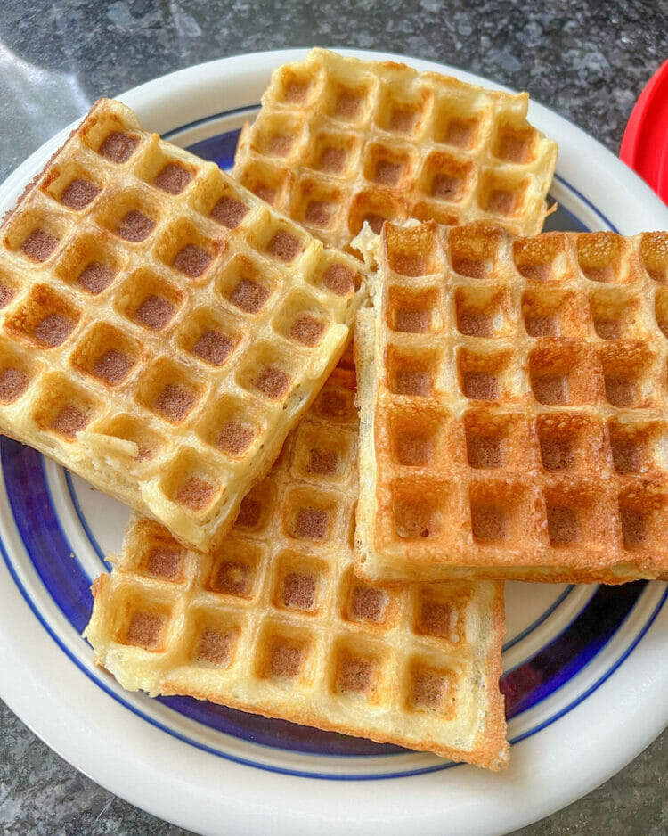 Plate of Essential Waffles