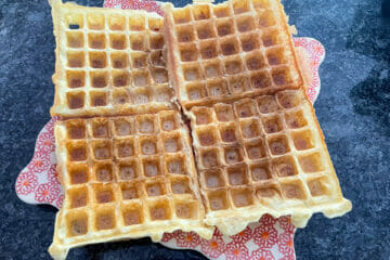 Perfect Waffles Off the Iron