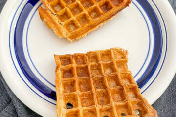 Cinnamon Vanilla Buttermilk Waffles