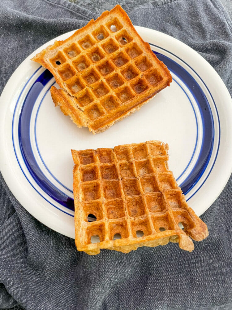 Cinnamon Vanilla Buttermilk Waffles